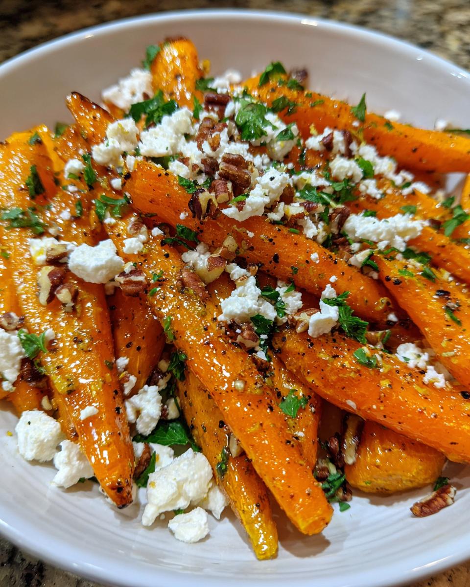 Honey Glazed Air Fryer Carrots - detail 2