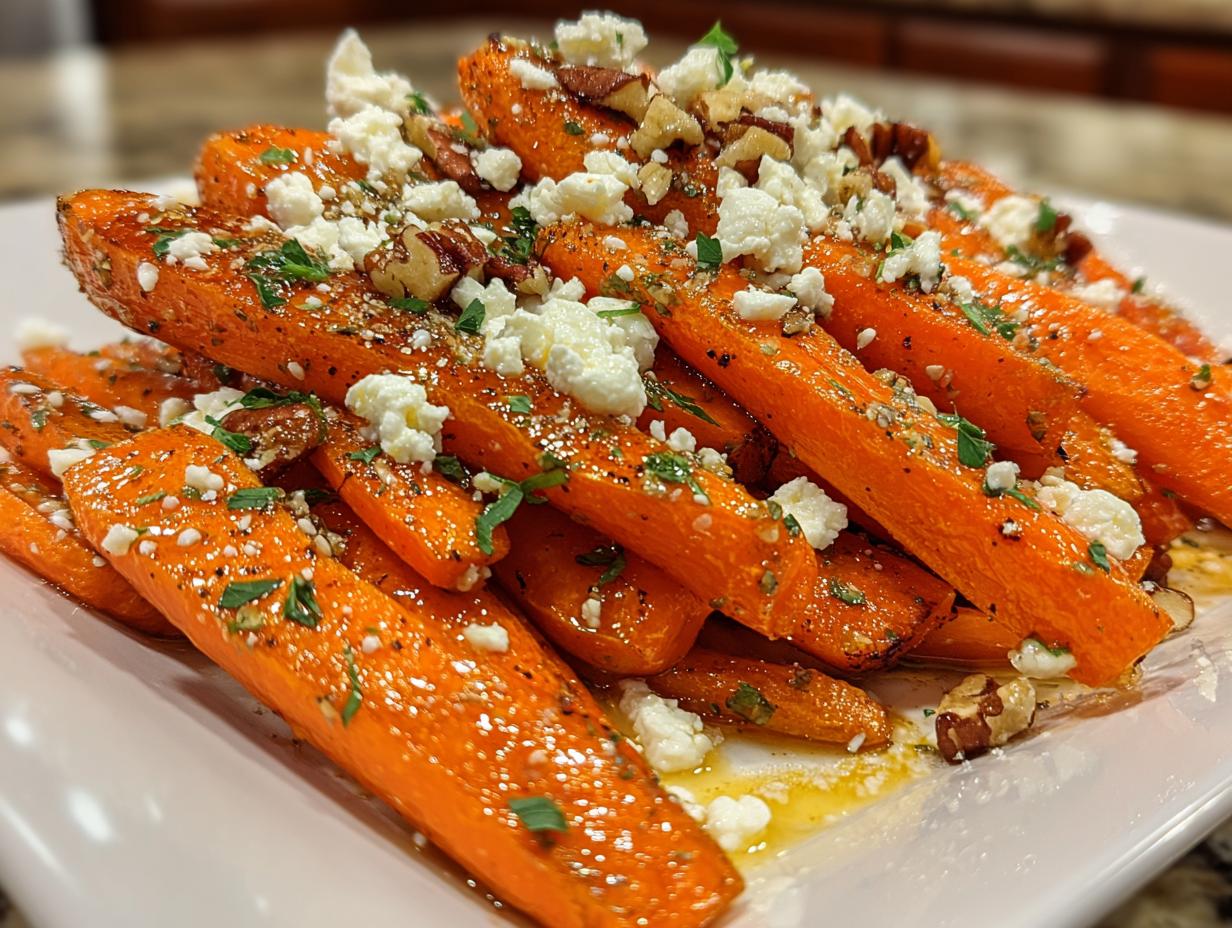 20-Min Honey Glazed Air Fryer Carrots Shock