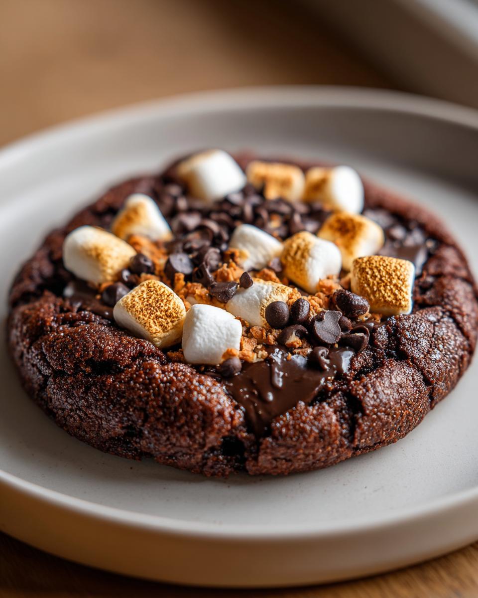 Hot chocolate cookies - detail 1