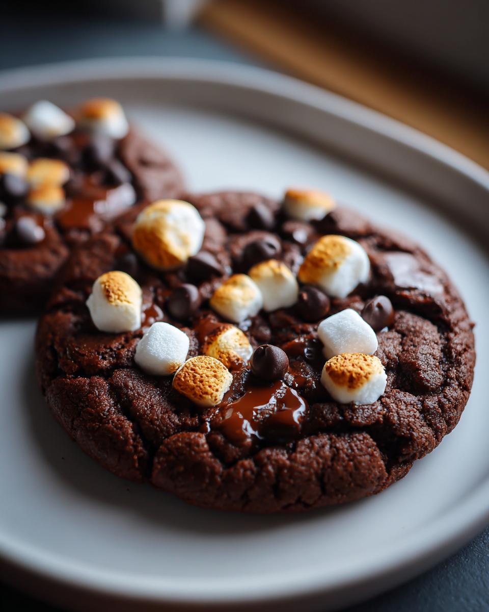 Hot chocolate cookies - detail 2
