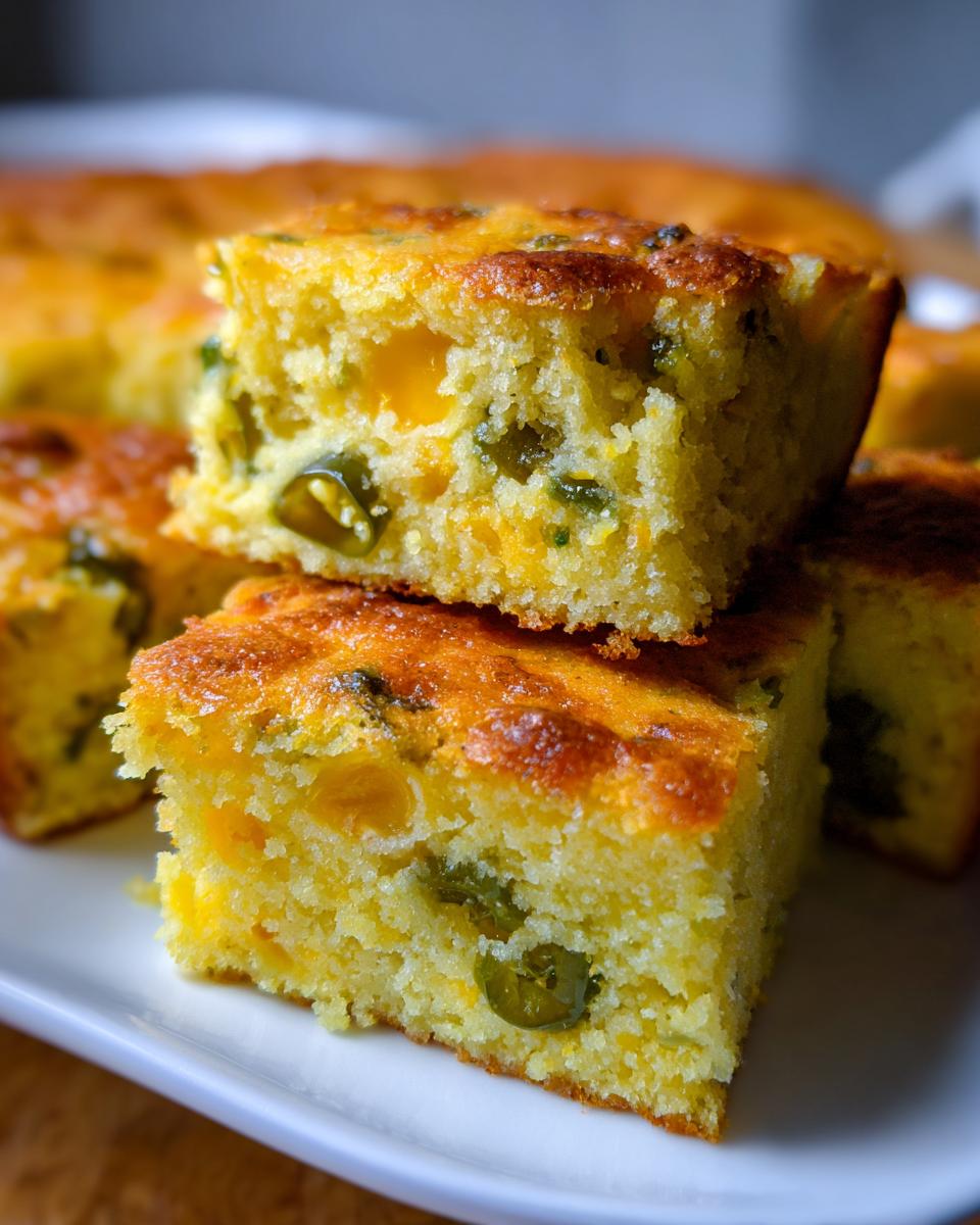Jalapeño Cheddar Cornbread - detail 2