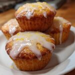 Lemon Poppy Seed Muffins with Glaze