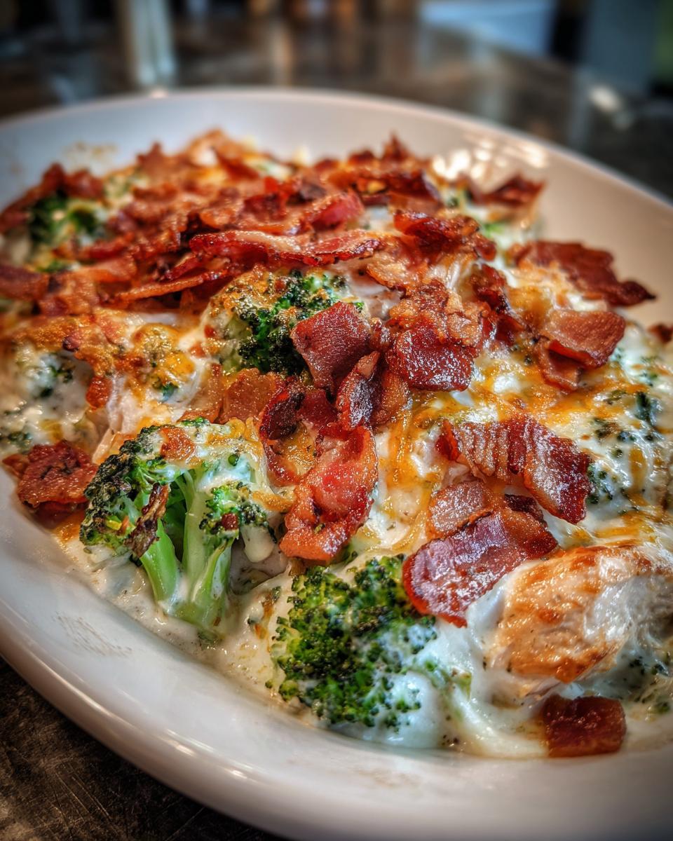 Low Carb Chicken Casserole - detail 2