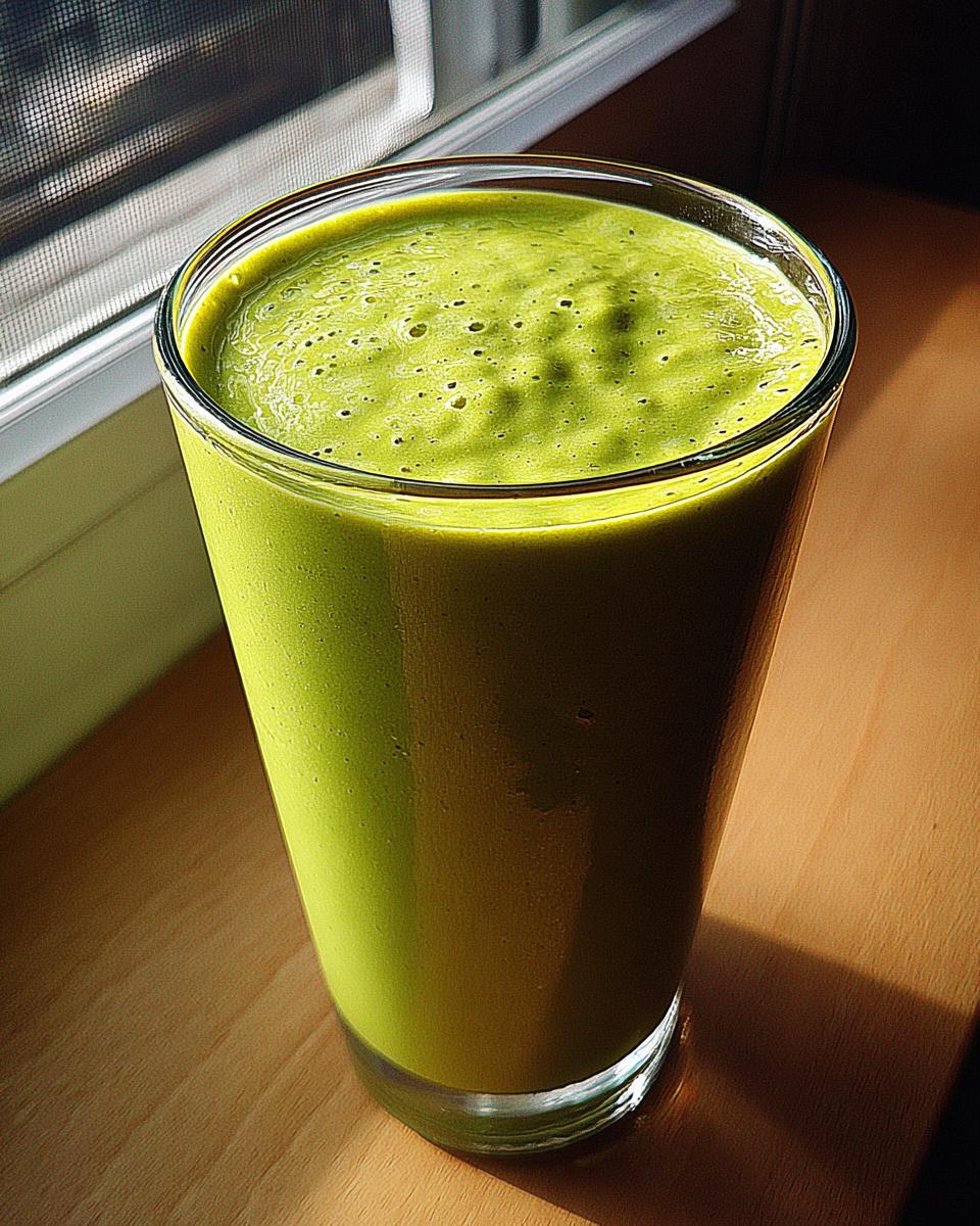 Matcha Vanilla Smoothie - detail 2