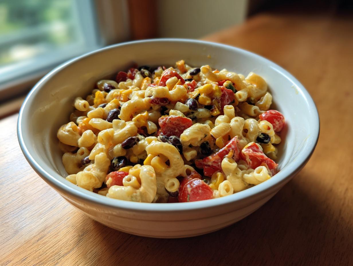 Mexican Macaroni Salad Recipe: 35 Min Power