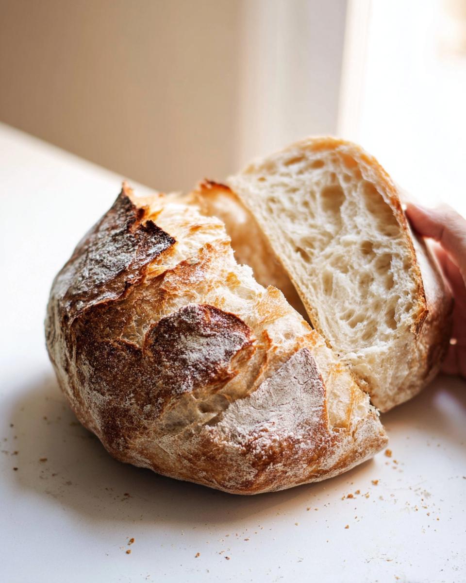 Miracle No Knead Bread: 1 Easy Loaf 4 Miracle No Knead Bread - detail 1