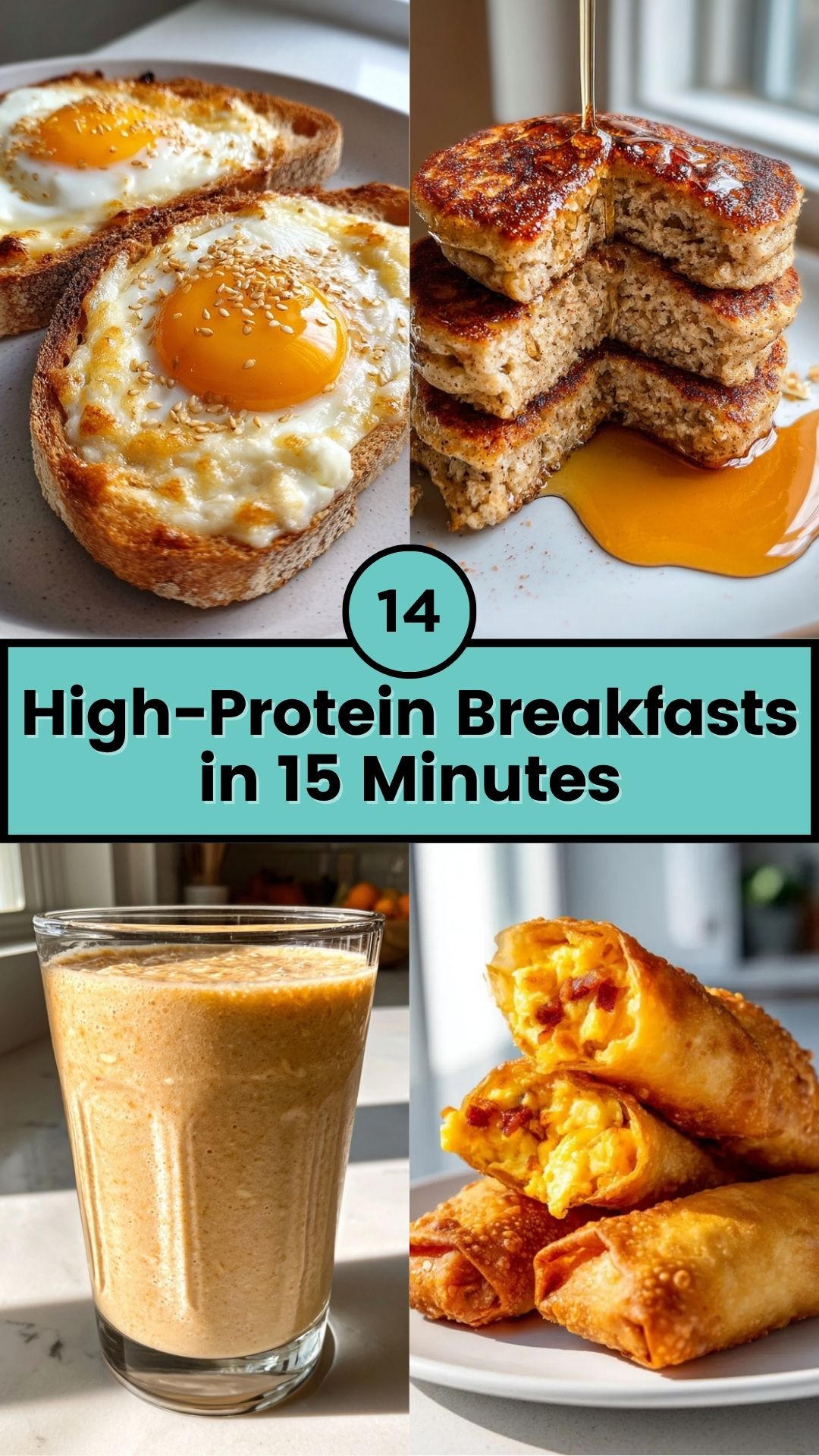 14 High-Protein Breakfasts in 15 Minutes