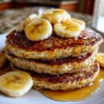 Peanut Butter Banana Protein Pancakes