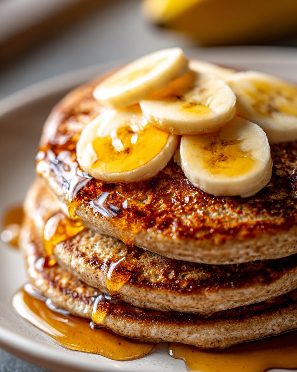 Peanut Butter Banana Protein Pancakes 5 Min Magic 4 Peanut Butter Banana Protein Pancakes - detail 1