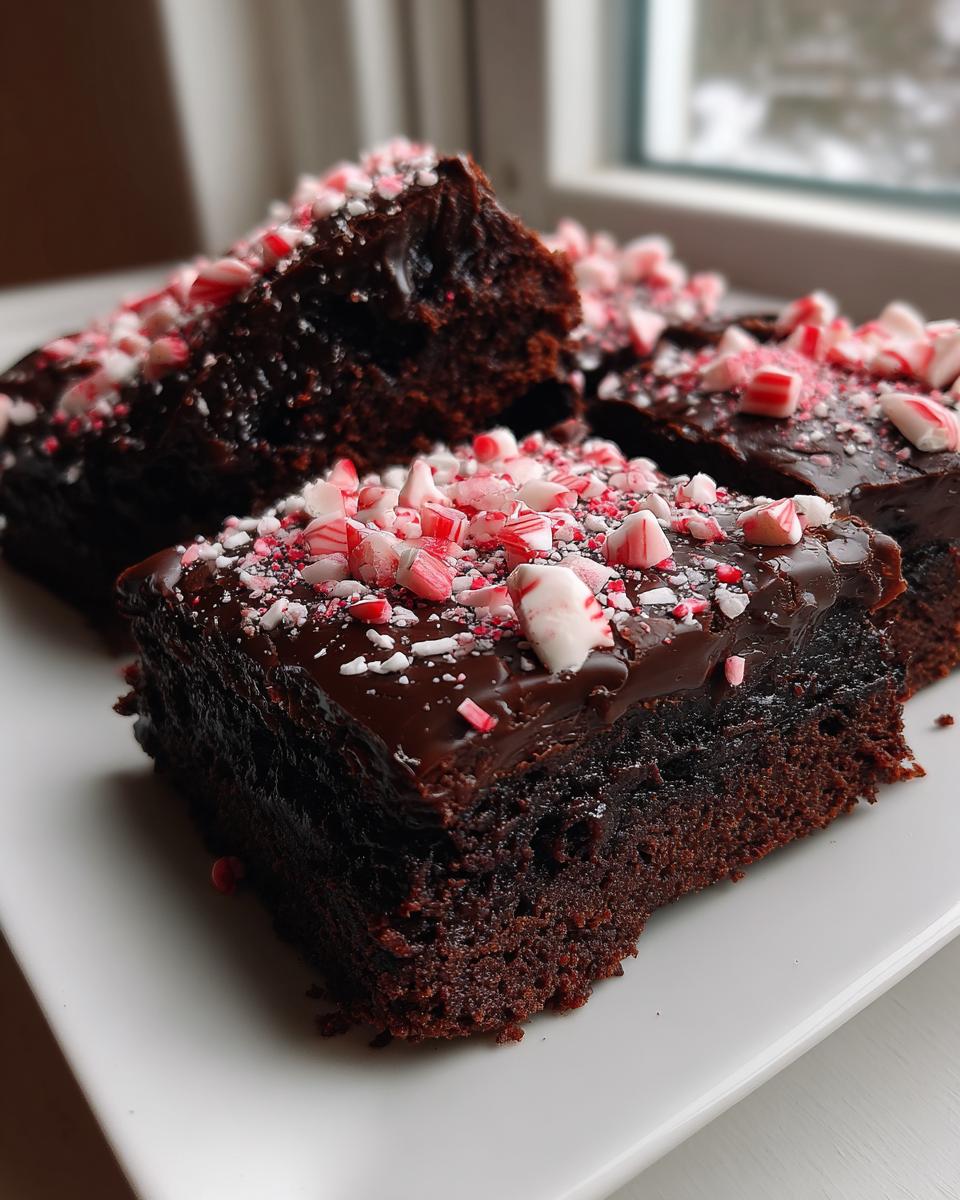 Peppermint Mocha Brownies - detail 1