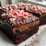 Peppermint Mocha Brownies