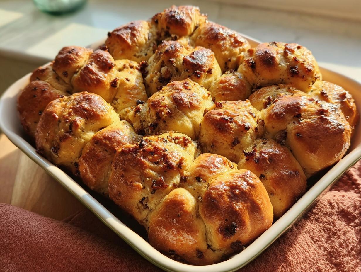 Amazing Pull-Apart Stuffing Rolls 3 Ways
