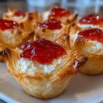 Quick Pepper Jelly Cream Cheese Appetizer Dip and Bites