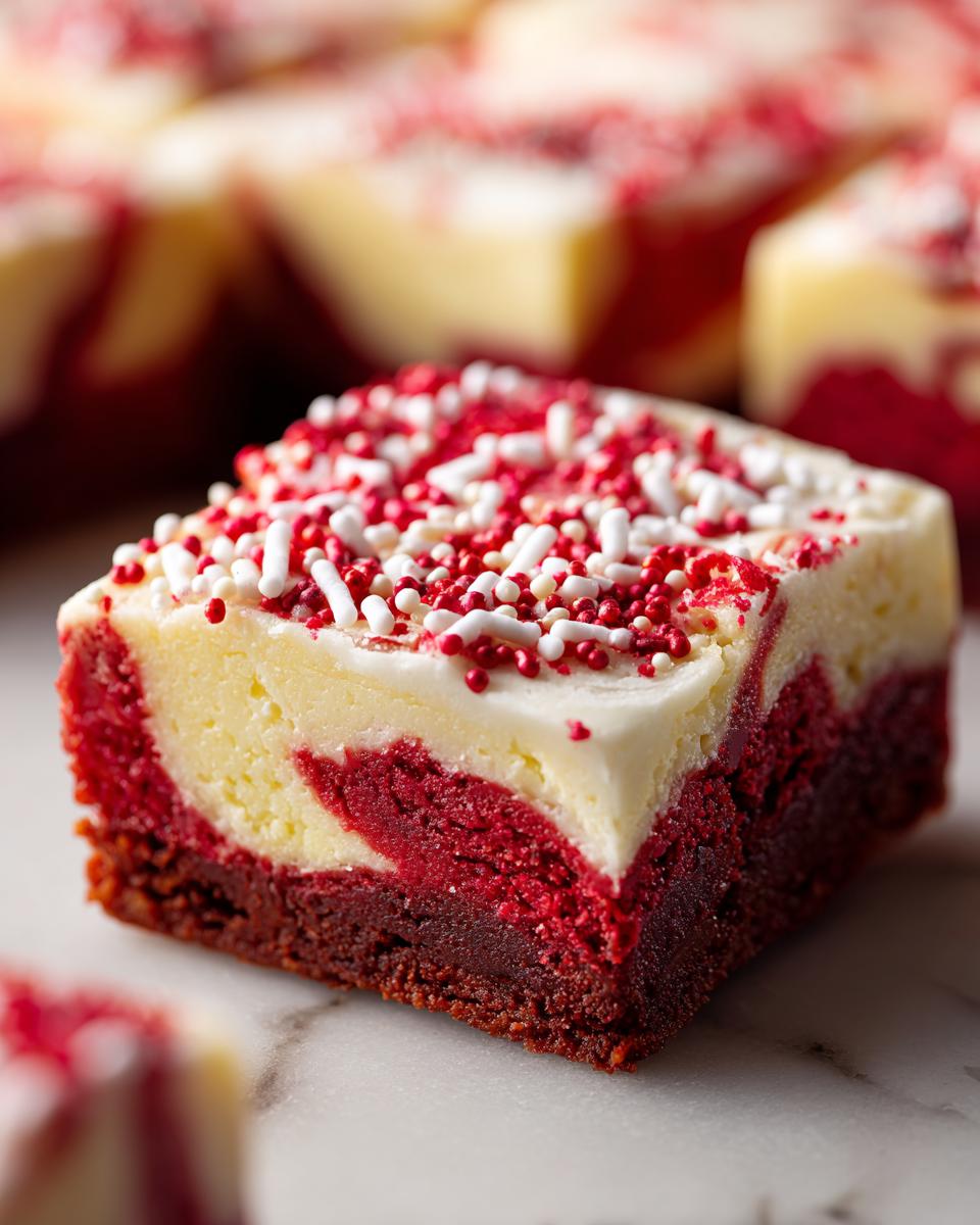 Red Velvet Cheesecake Brownies - detail 1