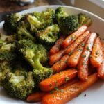 Roasted Broccoli and Carrots