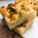 Roasted Garlic Rosemary Focaccia Bread
