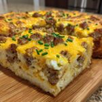 Sausage Cheese Breakfast Casserole