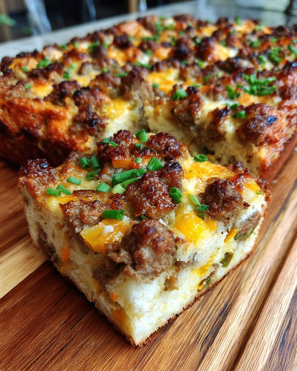 Sausage Cheese Breakfast Casserole - detail 1