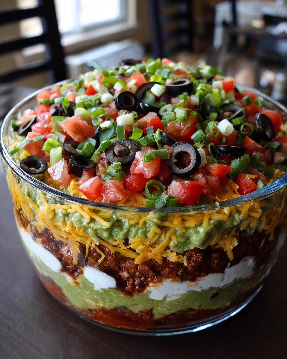 Seven Layer Dip - detail 1
