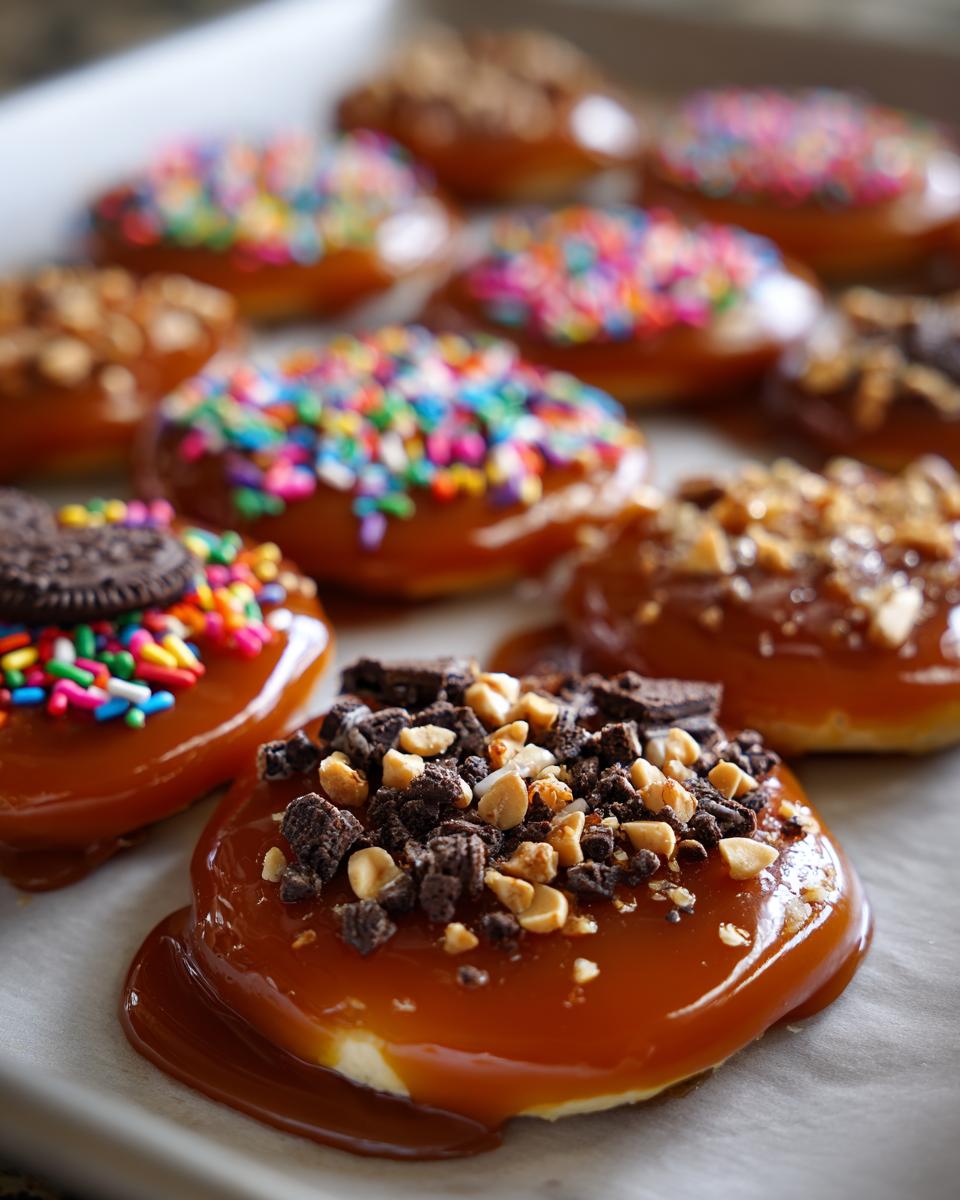 Sheet Pan Caramel Apples - detail 1