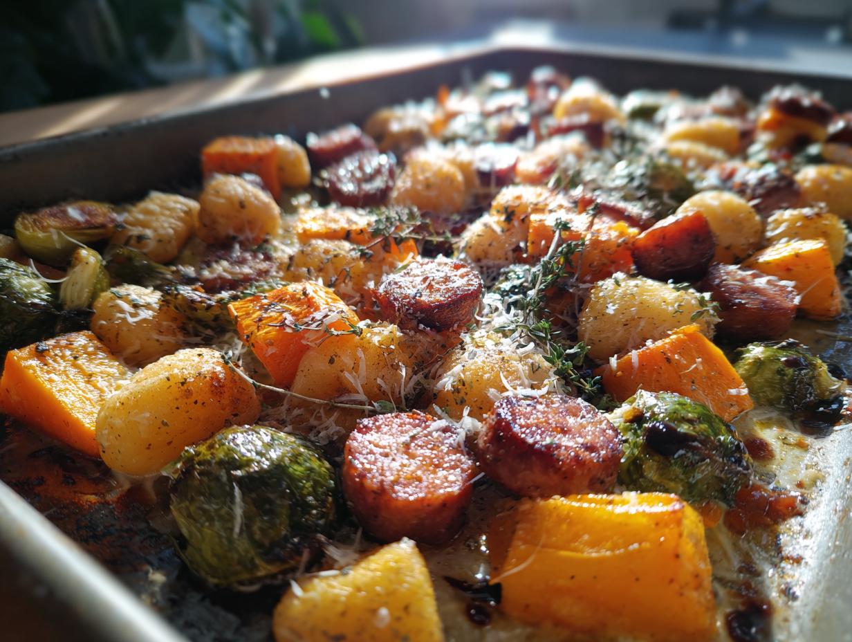 Amazing Sheet Pan Gnocchi: 1 Easy Dinner