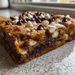 Sheet pan cookie bars