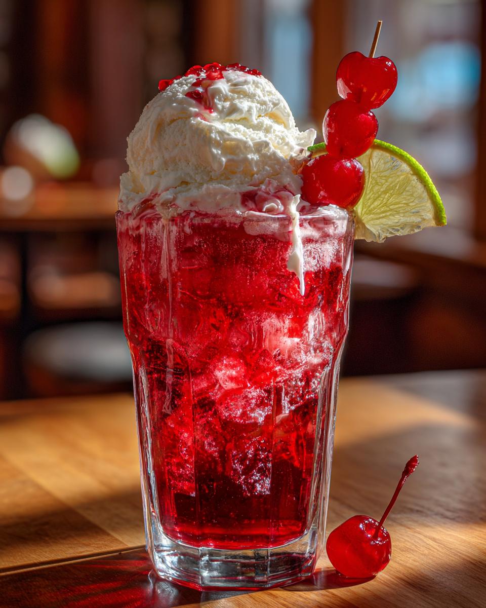 Amazing Shirley Temple Float in 5 Minutes 5 Shirley Temple Float - detail 2