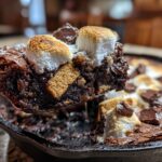 S’mores Skillet Brownies