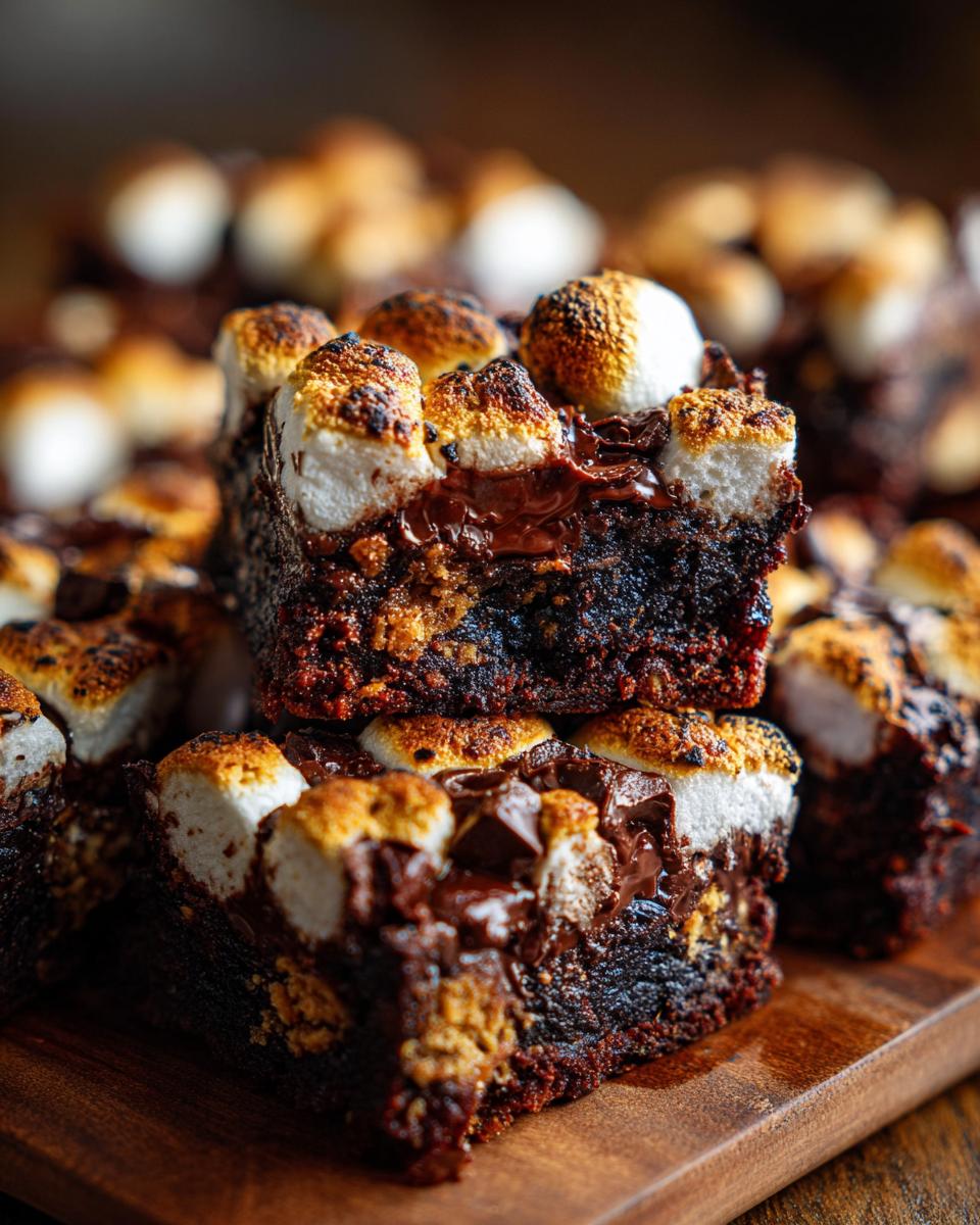 S’mores Skillet Brownies - detail 2