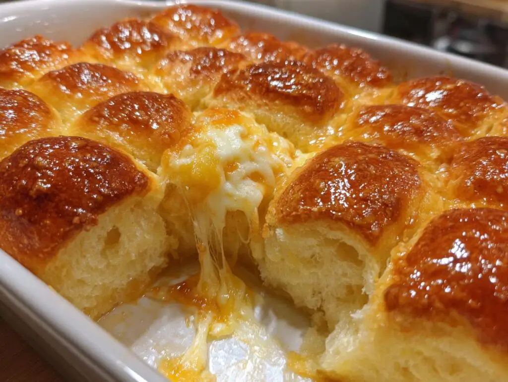 Soft Cheesy Mozzarella Stuffed Bread