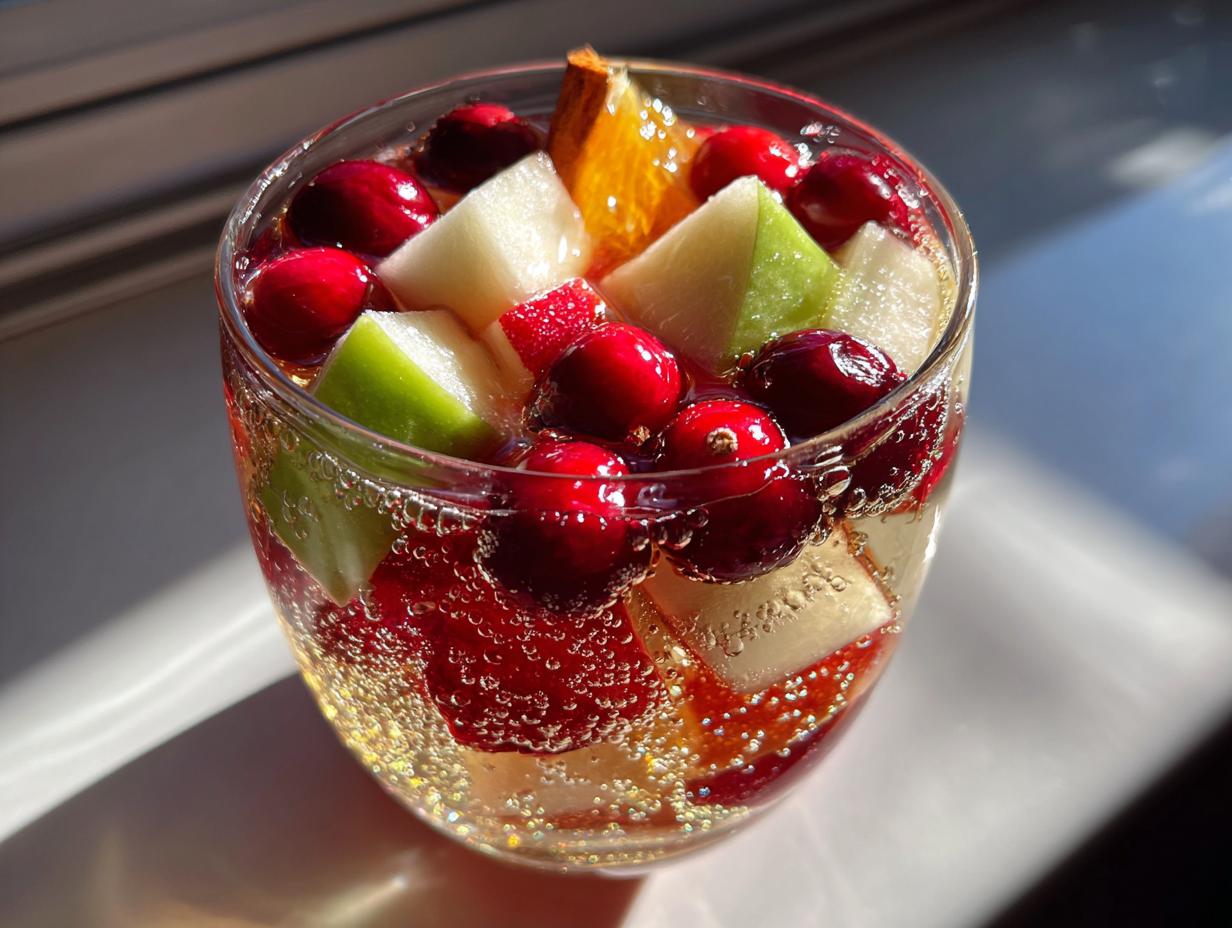 Amazing 10 Day Sparkling Apple Pie Sangria