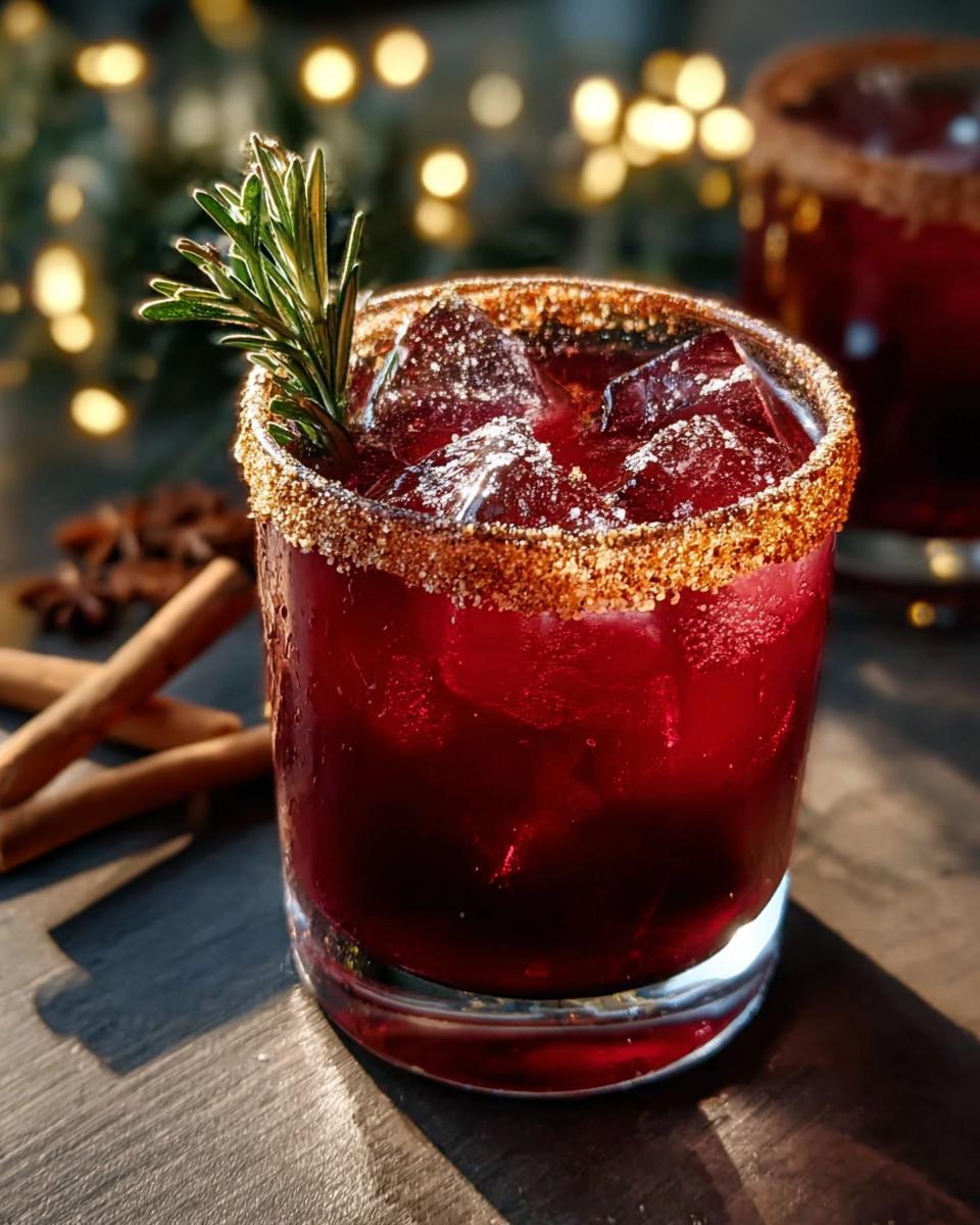 Spiced Winter Margarita - detail 2