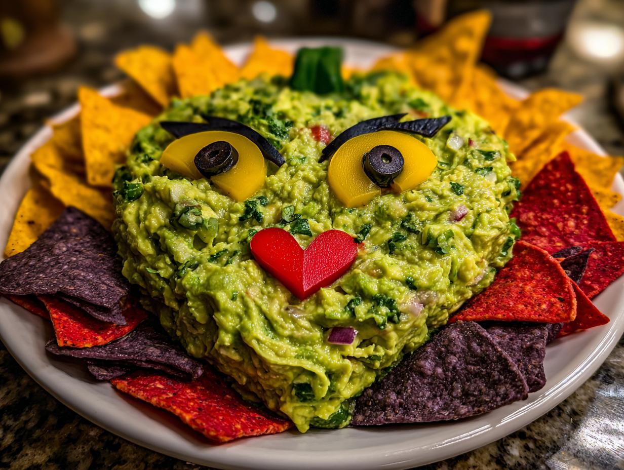 Shocking 5 Star Spicy Grinch Guacamole