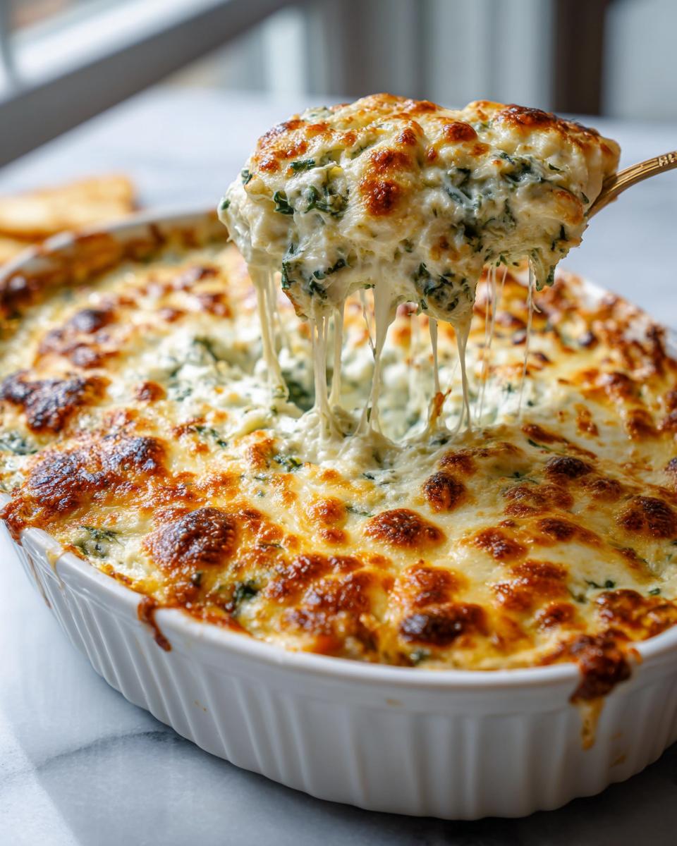 Spinach Artichoke Dip - detail 1