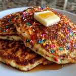 Sprinkle Pancakes Recipe - Fun Colorful Breakfast for Kids