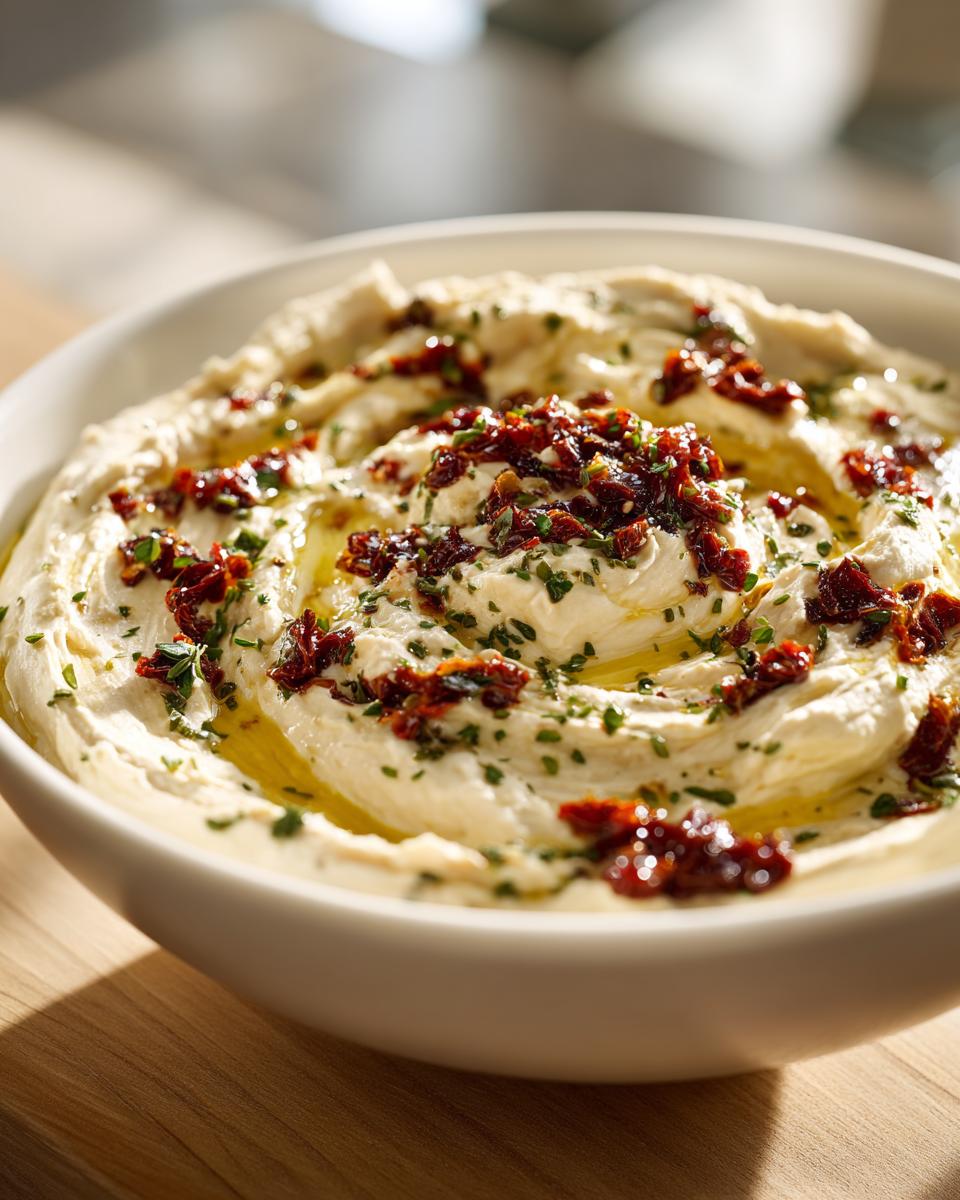 Sun‑Dried Tomato Whipped Feta Dip - detail 1