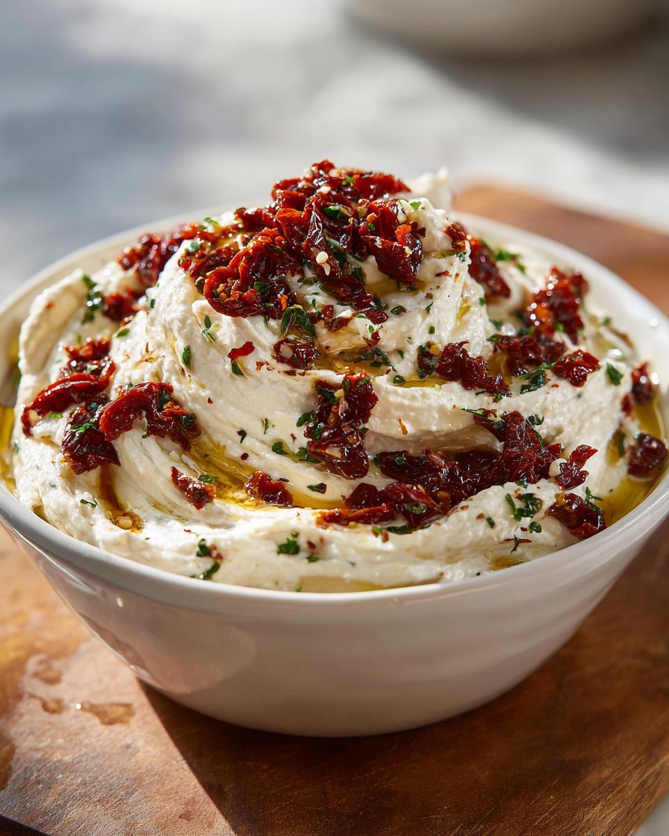 Sun‑Dried Tomato Whipped Feta Dip - detail 2