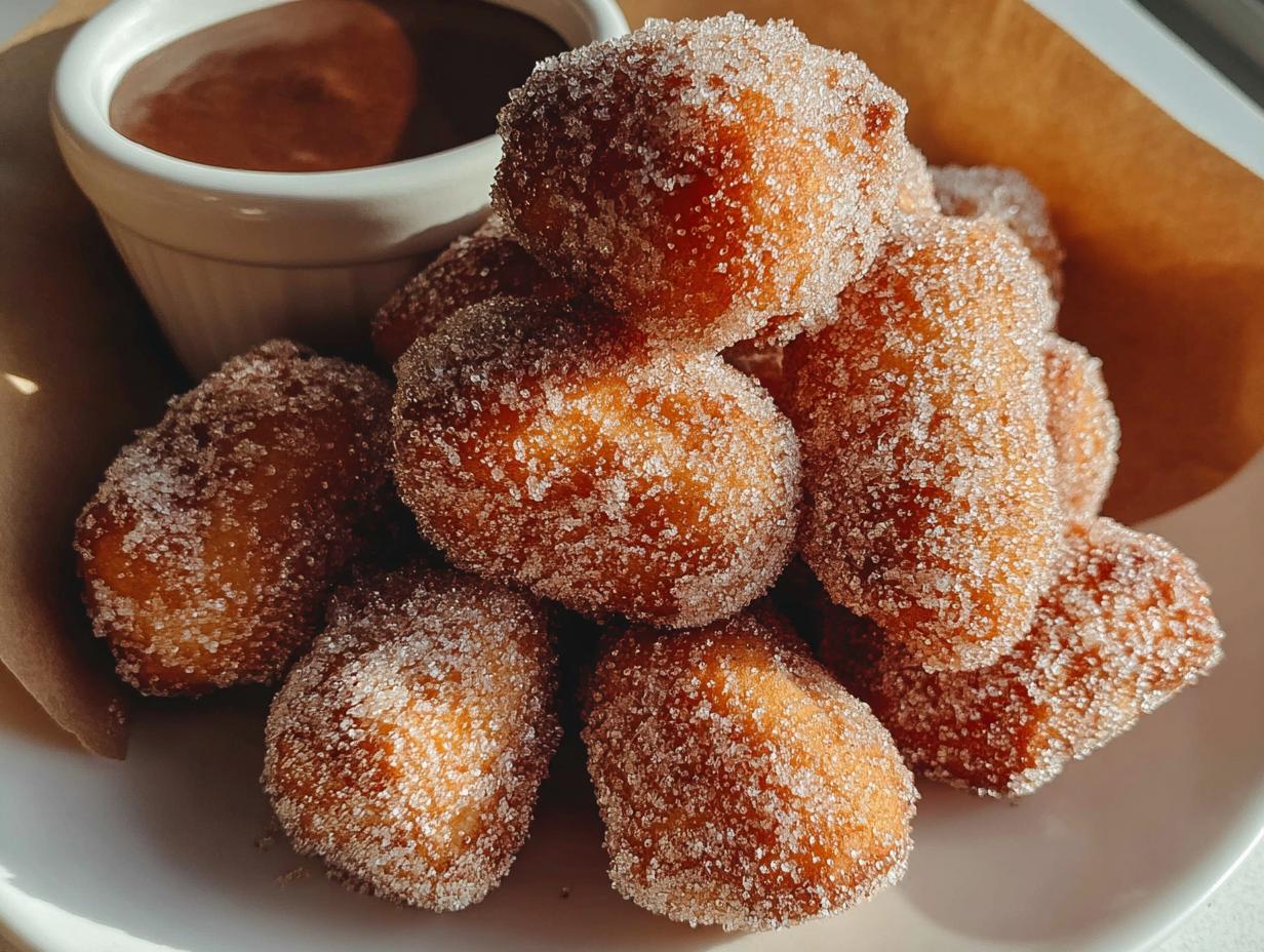 Sweet Air Fryer Churro Bites: 1 Easy Snack