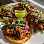Sweet Potato Black Bean Breakfast Tacos