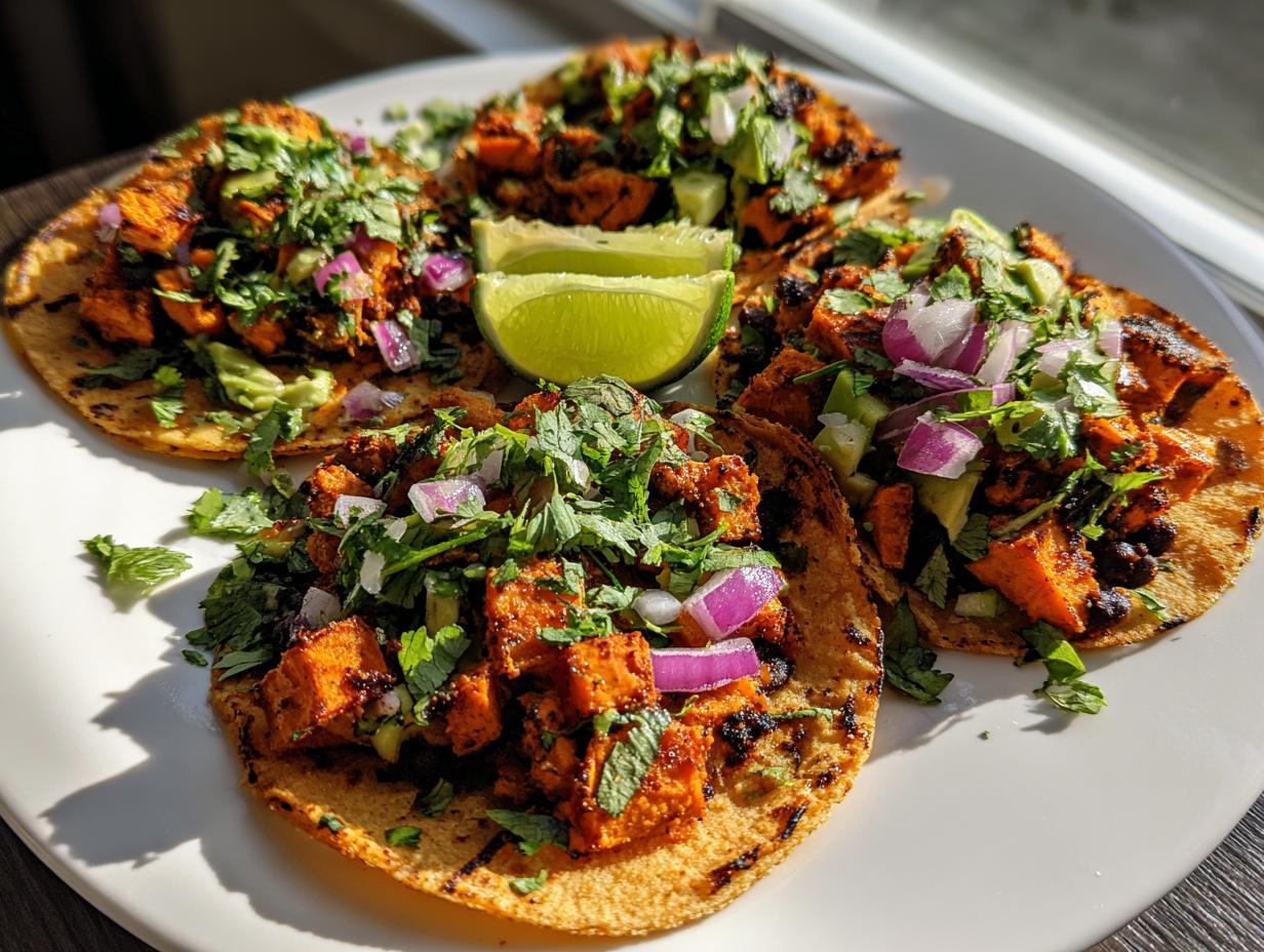 Awesome 35-Min Sweet Potato Black Bean Breakfast Tacos