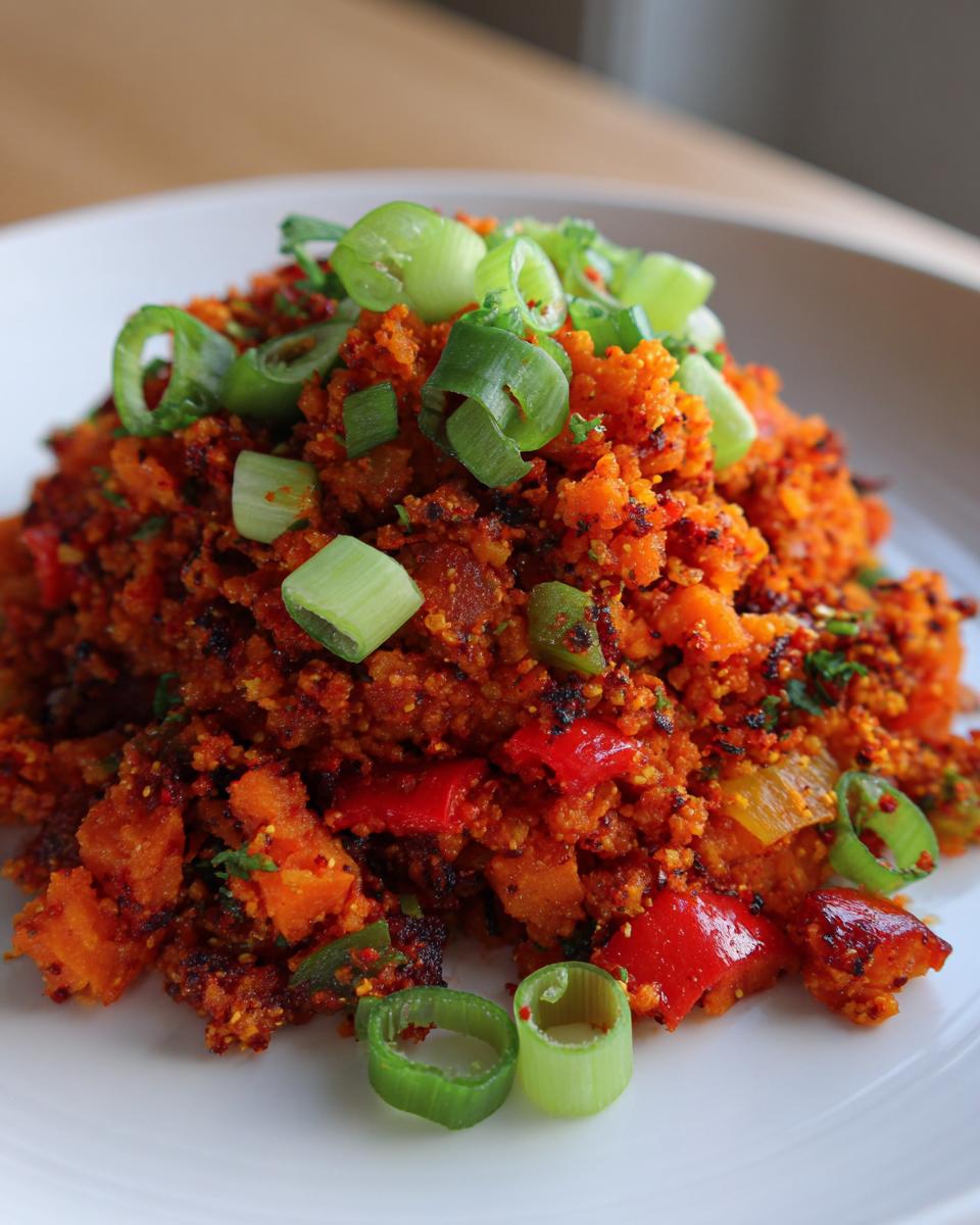 Sweet Potato Hash with Chili Spice - detail 1