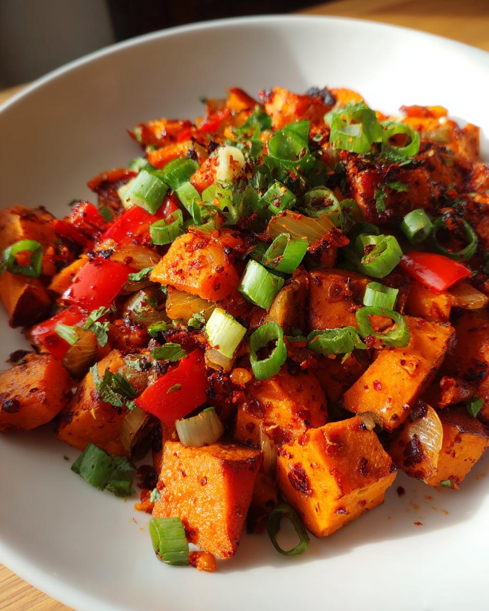 Sweet Potato Hash with Chili Spice - detail 2