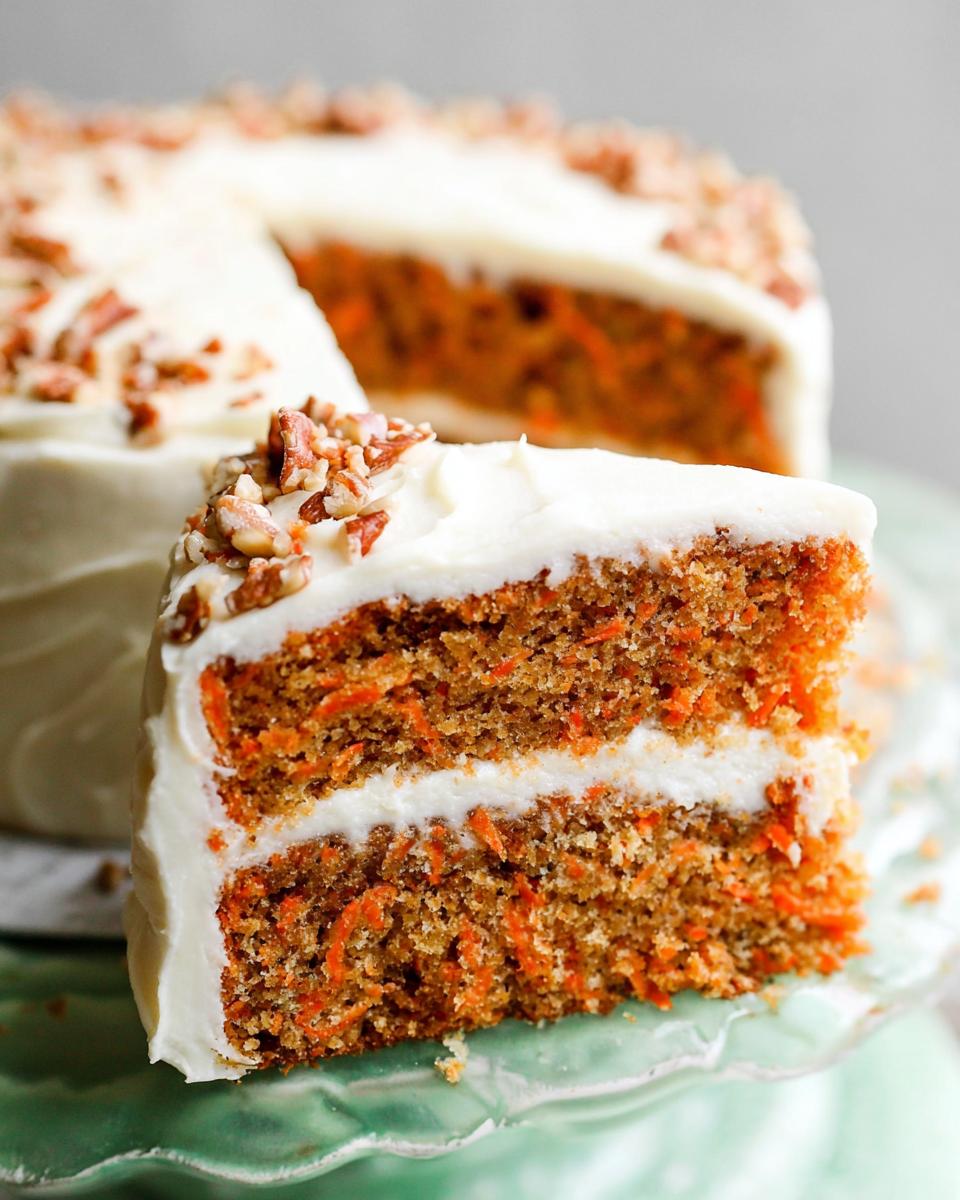 The BEST Carrot Cake with Cream Cheese Frosting - detail 2