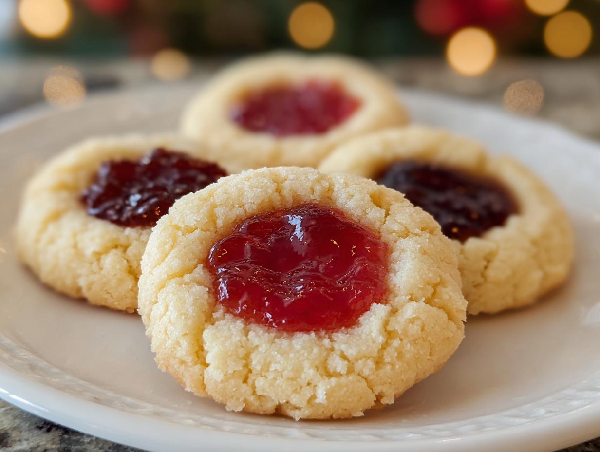 Amazing Thumbprint cookies 2025 in 1 step