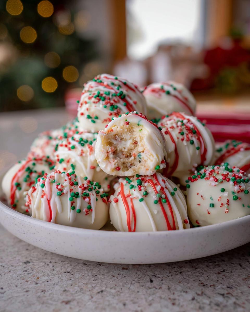 Tree Cake Truffles with Little Debbies Cakes for holiday - detail 1