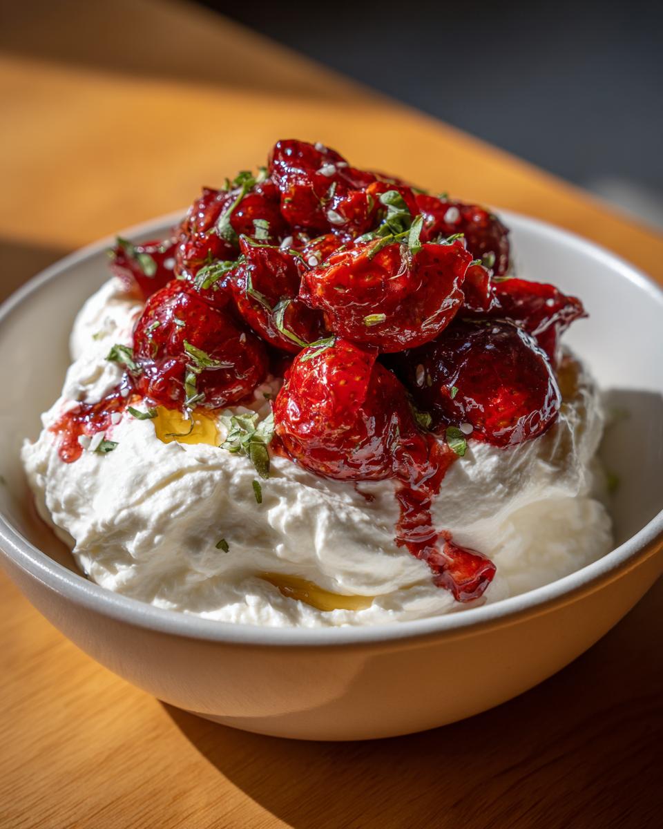 Whipped Feta Dip With Roasted Strawberries - detail 1