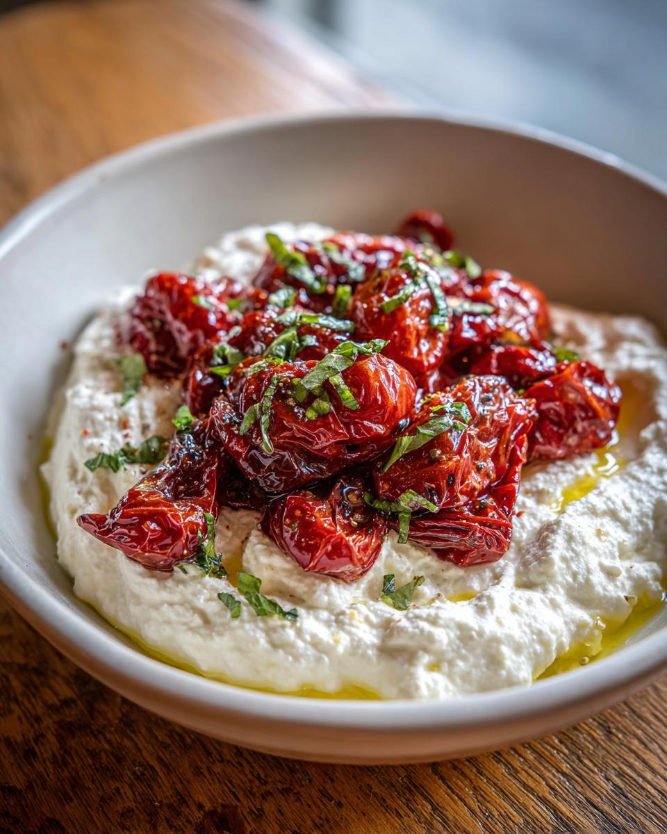 Whipped Feta Dip With Roasted Strawberries - detail 2
