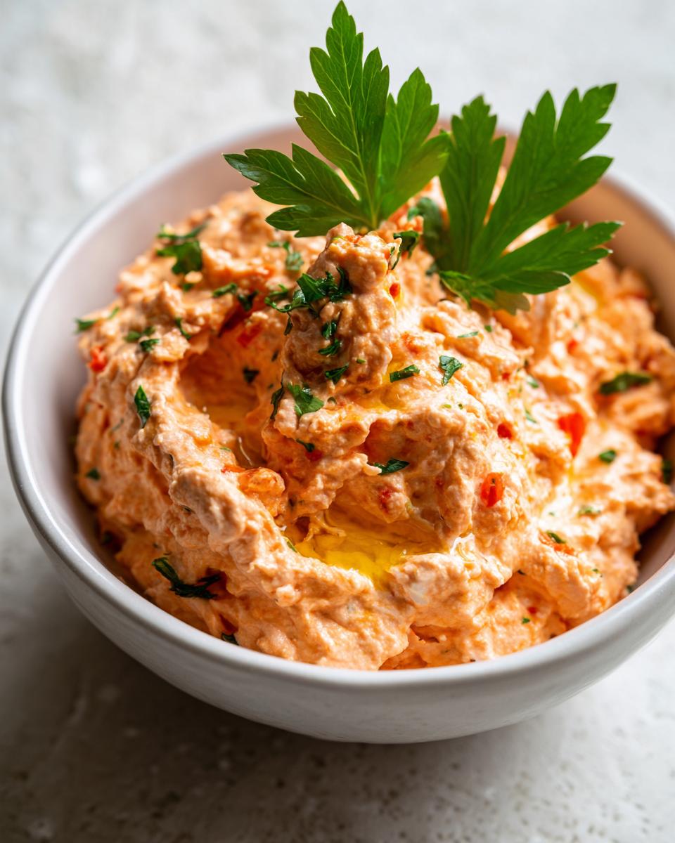 Whipped Feta With Roasted Red Peppers - detail 1