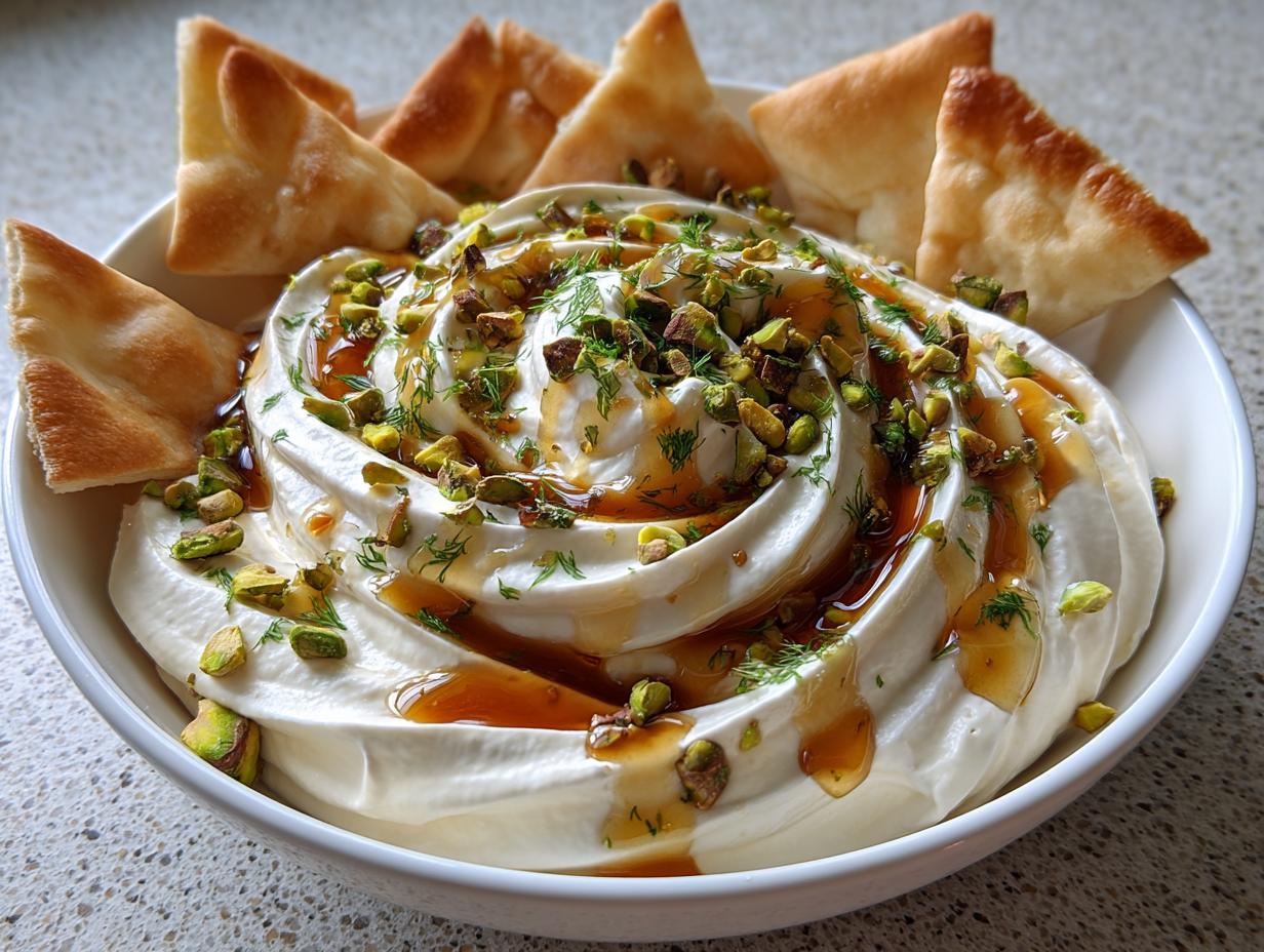 Amazing 16-Min Whipped Hot Honey Feta Dip