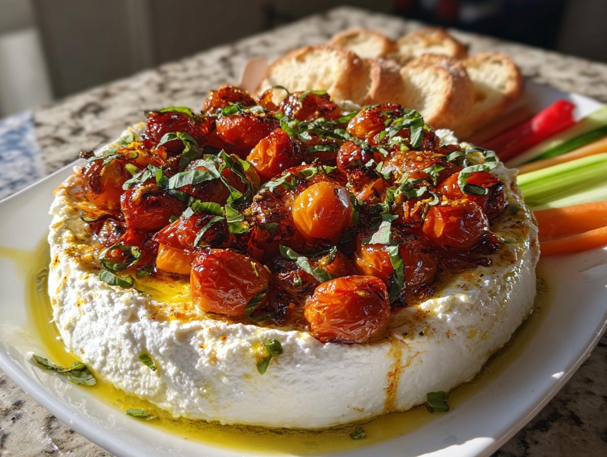 Amazing 1-Minute Whipped Ricotta Board